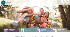 Desktop Screenshot of fairfaxradiology.com